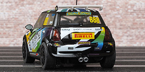Scalextric C3606 BMW MINI Cooper S - #888 Rivervale. Chris Knox, Champion, MINI Challenge 2014 - 04