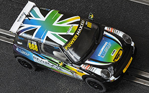 Scalextric C3606 BMW MINI Cooper S - #888 Rivervale. Chris Knox, Champion, MINI Challenge 2014 - 07