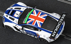 Scalextric C3623 Aston Martin Vantage GT3 - #1 Beechdean. Beechdean AMR, British GT Championship 2014. Jonathan Adam / Andrew Howard - 07