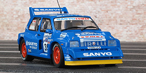 Scalextric C3639 MG Metro 6R4 - #35 Sanyo/Comet - Team Sanyo Rallying with Comet: DNF, Lombard RAC Rally 1986. Willie Rutherford / Bryan Harris - 03