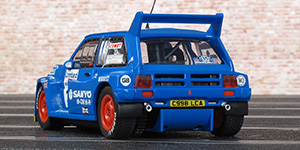 Scalextric C3639 MG Metro 6R4 - #35 Sanyo/Comet - Team Sanyo Rallying with Comet: DNF, Lombard RAC Rally 1986. Willie Rutherford / Bryan Harris - 04