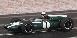 Scalextric C3658A Cooper Climax T53 - No.1 Cooper Car Company. Winner, British Grand Prix 1960. Jack Brabham - 01