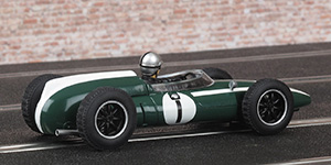 Scalextric C3658A Cooper Climax T53 - No.1 Cooper Car Company. Winner, British Grand Prix 1960. Jack Brabham - 02