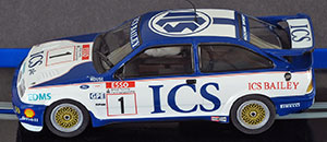 Scalextric C3693A #1 Ford Sierra RS500 - ICS. British Touring Car Championship 1990. Andy Rouse