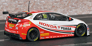 Scalextric C3694A Honda Civic Type R - #52 Honda Yuasa Racing: Champion, British Touring Car Championship 2015. Gordon Shedden - 02