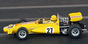 Scalextric C3698A McLaren M7C - #27 Ecurie Bonnier. DNF, 1970 United States Grand Prix, Watkins Glen. Jo Bonnier - 06