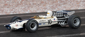 Scalextric C3707 Lotus 49 - #10 Pete Lovely. DNF, Race of Champions, Brands Hatch 1970