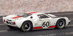 Scalextric C3727 Ford GT40 - #60 Essex Wire Corporation: DNF, Le Mans 24 Hours 1966. Jochen Neerpasch / Jacky Ickx - 02