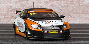Scalextric C3737 Volkswagen Passat - #99 RCIB Insurance. Team BMR: British Touring Car Championship 2015. Jason Plato - 03