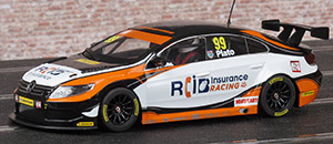 Scalextric C3737 Volkswagen Passat - #99 RCIB Insurance. Team BMR: British Touring Car Championship 2015. Jason Plato