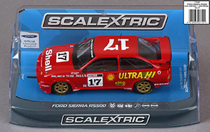 Scalextric C3740 Ford Sierra RS500 - #17 Shell Ultra Hi Racing. Winner, Tooheys 1000, Bathurst 1989. Dick Johnson / John Bowe - 09