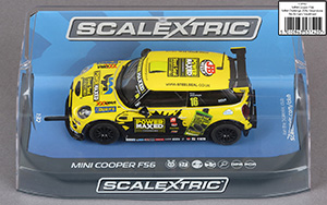 Scalextric C3742 MINI Cooper F56 - #16 Power Maxed. Power Maxed Racing: MINI Challenge 2015. Harry Vaulkhard - 09