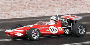 Scalextric C3834A McLaren M7C - No.16 Team Surtees. 6th place, Dutch Grand Prix, Zandvoort 1970. John Surtees - 01