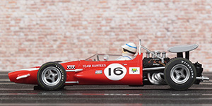 Scalextric C3834A McLaren M7C - No.16 Team Surtees. 6th place, Dutch Grand Prix, Zandvoort 1970. John Surtees - 03