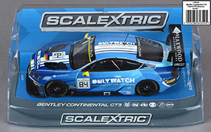 Scalextric C3846 Bentley Continental GT3 - #84 ONLYWATCH. Bentley Team HTP: Winner, Blancpain Sprint Series Moscow 2015. Vincent Abril / Maximilian Buhk - 06
