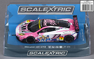 PACIFIC RACINGxラブライブ！ マクラーレン MP4-12C GT3 Scalextric C3849 McLaren MP4-12C GT3 - #9 Pacific Racing 2015