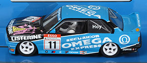 Scalextric C3866 BMW M3 E30 - Securicor Omega Express/Listerine. Vic Lee Motorsport/Team Securicor. British Touring Car Championship 1991. Will Hoy