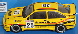 Scalextric C3868 Ford Sierra RS500 - Benson & Hedges Racing. Winner, 1988 Tooheys 1000, Bathurst. Tony Longhurst / Tomas Mezera