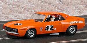 Scalextric C3874 - 1969 Chevrolet Camaro Z28. #42 Genesee Beer. Brock Yates, Trans-Am 1971. Now Historic Trans-Am - 01