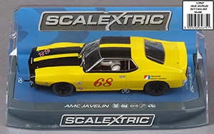 Scalextric C3921 AMC Javelin - #68 American Racing Associates (Roy Woods Racing) Trans-Am 1971. Peter Revson / Tony Adamovicz / Vic Elford / George Follmer - 06