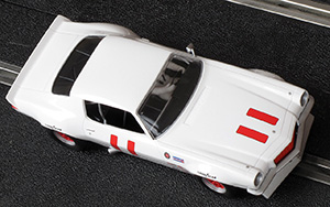 Scalextric C3922 - 1970 Chevrolet Camaro #11. Laurel Racing: Trans-Am 1971/72, Larry Brock / Hiroshi Fushida. Historic Trans-Am (as at 2018) Stephen Sorenson - 04