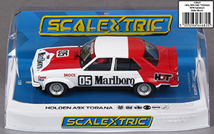 Scalextric C3927 Holden A9X Torana - No.05 Marlboro. Marlboro Holden Dealer Team. Peter Brock, disqualified, round 4, 1978 Australian Touring Car Championship, Sandown - 06