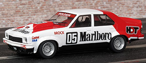 Scalextric C3927 Holden A9X Torana - No.05 Marlboro. Marlboro Holden Dealer Team. Peter Brock, disqualified, round 4, 1978 Australian Touring Car Championship, Sandown