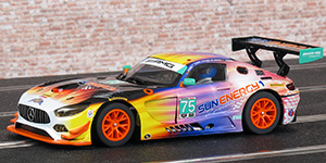 Scalextric C3941 Mercedes-AMG GT3 - #75 SunEnergy1 Racing. DNF, Daytona 24 Hours 2017. Kenny Habul / Maro Engel / Tristan Vautier / Boris Said / Paul Morris - 01