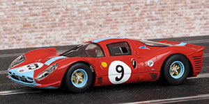 Scalextric C3946 Ferrari 412 P - No.9 Maranello Concessionaires Ltd. 7th place, BOAC International 500, Brands Hatch 1967. Richard Attwood - 01