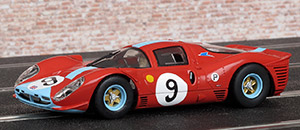 Scalextric C3946 Ferrari 412 P - No.9 Maranello Concessionaires Ltd. 7th place, BOAC International 500, Brands Hatch 1967. Richard Attwood / David Piper