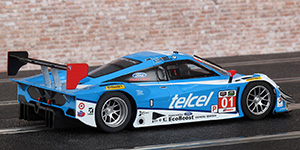 Scalextric C3948 Ford Daytona Prototype - No.01 Telcel. Chip Ganassi Racing with Felix Sabates: Winner, 12 Hours of Sebring 2014. Scott Pruett / Memo Rojas / Marino Franchitti - 02