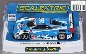 Scalextric C3948 Ford Daytona Prototype - No.01 Telcel. Chip Ganassi Racing with Felix Sabates: Winner, 12 Hours of Sebring 2014. Scott Pruett / Memo Rojas / Marino Franchitti - 06