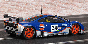 Scalextric C3969 McLaren F1 GTR - No.24 GTC Gulf Racing. 4th place, Le Mans 24 Hours 1995. Mark Blundell / Ray Bellm / Maurizio Sandro Sala - 02