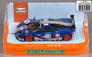 Scalextric C3969 McLaren F1 GTR - No.24 GTC Gulf Racing. 4th place, Le Mans 24 Hours 1995. Mark Blundell / Ray Bellm / Maurizio Sandro Sala - 06