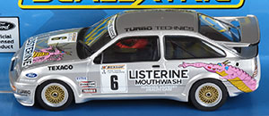 Scalextric C4146 Ford Sierra RS500 - Listerine Racing Team. British Touring Car Championship 1987, Graham Goode