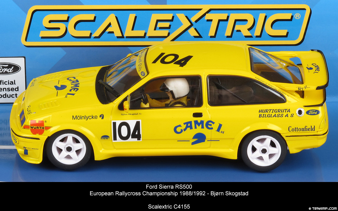 Scalextric C4155 Ford Sierra RS500 - Came 1st. Bjørn Skogstad, European Rallycross Championship 1998/1992