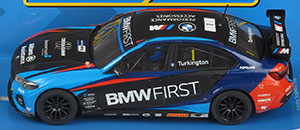 Scalextric C4225 BMW 330i M Sport - #1 BMW First. BTCC 2020 Colin Turkington