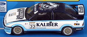 Scalextric C4343 Ford Sierra RS500 - Kaliber Racing. 3rd overall, 1st in class, British Touring Car Championship 1988. Andy Rouse