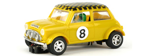 Scalextric C7 Mini Cooper yellow