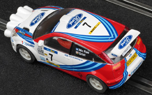 SCX 60260 Ford Focus WRC - #7 Martini. DNF, Rally Catalunya-Costa Brava 1999. Colin McRae / Nicky Grist - 08