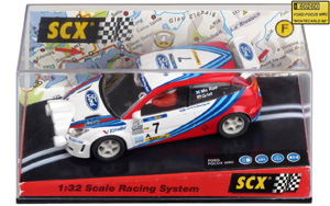 SCX 60260 Ford Focus WRC - #7 Martini. DNF, Rally Catalunya-Costa Brava 1999. Colin McRae / Nicky Grist - 10