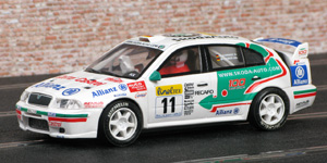 SCX 60660 Skoda Octavia WRC - #11. 4th place, Rallye Monte Carlo 2001. Armin Schwarz / Manfred Hiemer - 01