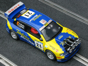 SCX 60720 Seat Cordoba - #21 MoviStar. DNF, Rally Catalunya-Costa Brava 2001. Salvador Cañellas / Alberto Sanchis - 07