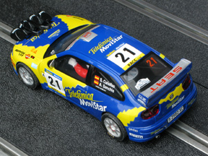 SCX 60720 Seat Cordoba - #21 MoviStar. DNF, Rally Catalunya-Costa Brava 2001. Salvador Cañellas / Alberto Sanchis - 08