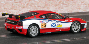 SCX 62480 Ferrari 360 GTC - #93 Scuderia Ecosse. DNF, Le Mans 24 hours 2005. Andrew Kirkaldy / Nathan Kinch / Anthony Reid - 02