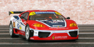 SCX 62480 Ferrari 360 GTC - #93 Scuderia Ecosse. DNF, Le Mans 24 hours 2005. Andrew Kirkaldy / Nathan Kinch / Anthony Reid - 03