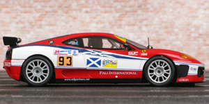 SCX 62480 Ferrari 360 GTC - #93 Scuderia Ecosse. DNF, Le Mans 24 hours 2005. Andrew Kirkaldy / Nathan Kinch / Anthony Reid - 05
