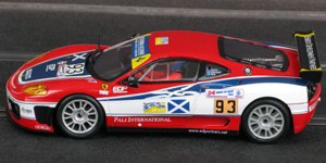 SCX 62480 Ferrari 360 GTC - #93 Scuderia Ecosse. DNF, Le Mans 24 hours 2005. Andrew Kirkaldy / Nathan Kinch / Anthony Reid - 06