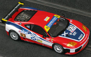 SCX 62480 Ferrari 360 GTC - #93 Scuderia Ecosse. DNF, Le Mans 24 hours 2005. Andrew Kirkaldy / Nathan Kinch / Anthony Reid - 07