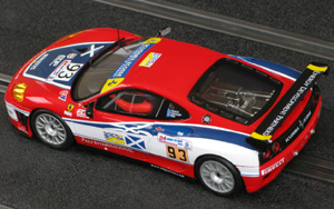 SCX 62480 Ferrari 360 GTC - #93 Scuderia Ecosse. DNF, Le Mans 24 hours 2005. Andrew Kirkaldy / Nathan Kinch / Anthony Reid - 08